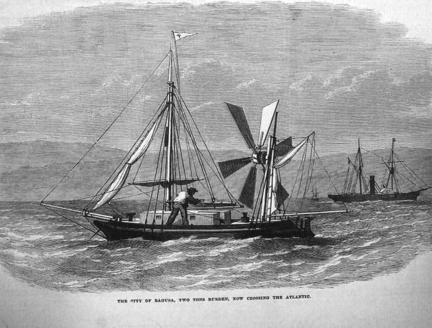 City of Ragusa - The Illustrated London News (June 25, 1870)