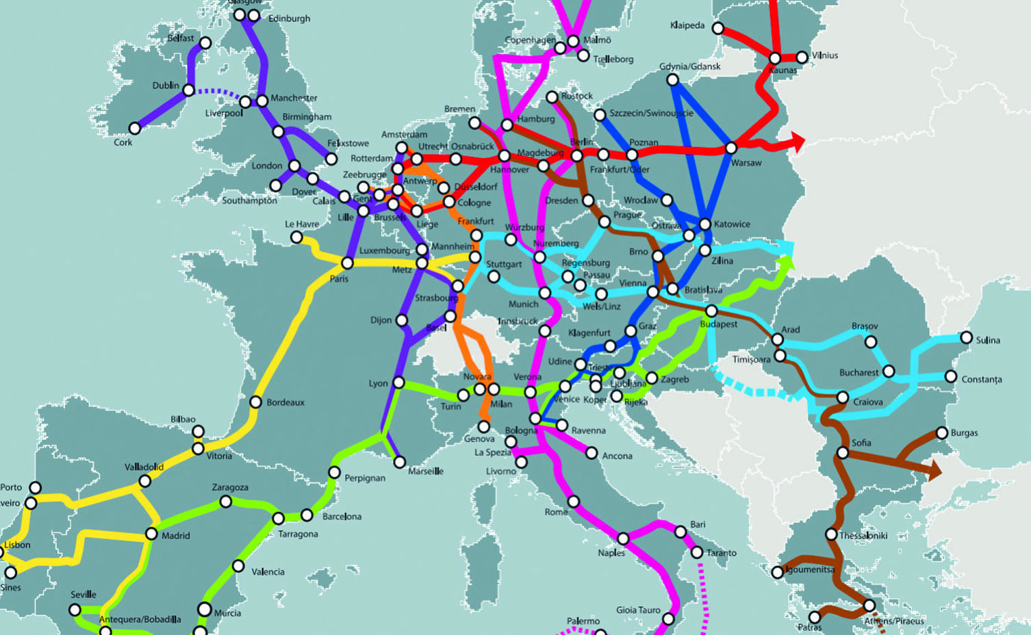 željeznička karta europe SVEUČILIŠTE U ZAGREBU FAKULTET PROMETNIH ZNANOSTI Mislav Šimecki  željeznička karta europe