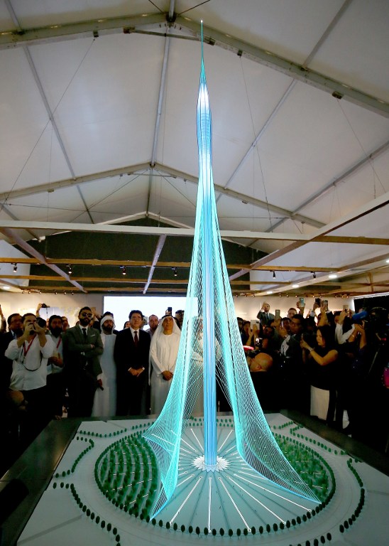 Model novog najvišeg nebodera na svijetu