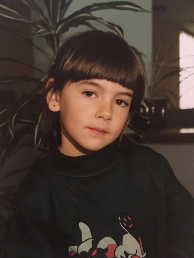 Anja u drugom razredu osnovne škole