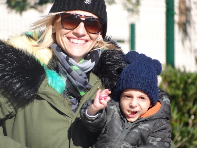 Nevio i mama Tea snimljeni prošle zime u Dubrovniku