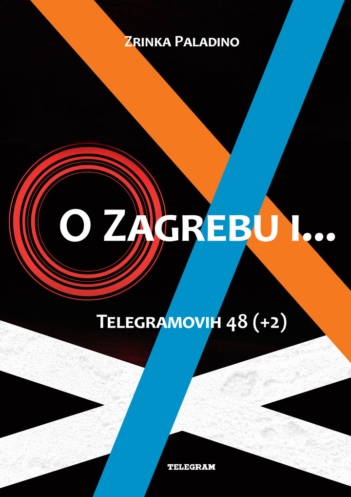 Naslovnica nove knjige Zrinke Paladino 'O Zagrebu i... Telegramovih 48 (+2)'