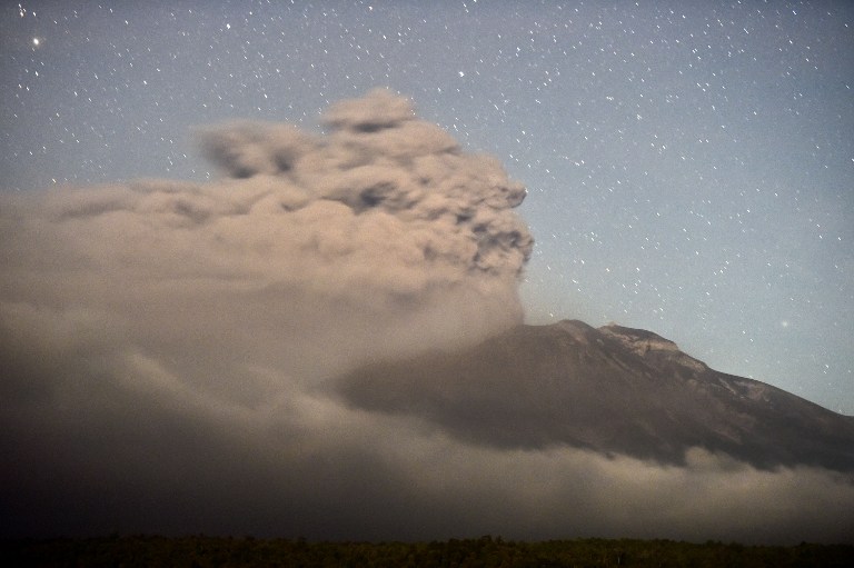 Vulkan Calbuco, foto AFP 