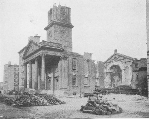 Rušenje crkve Svetog Ivana (1918.)