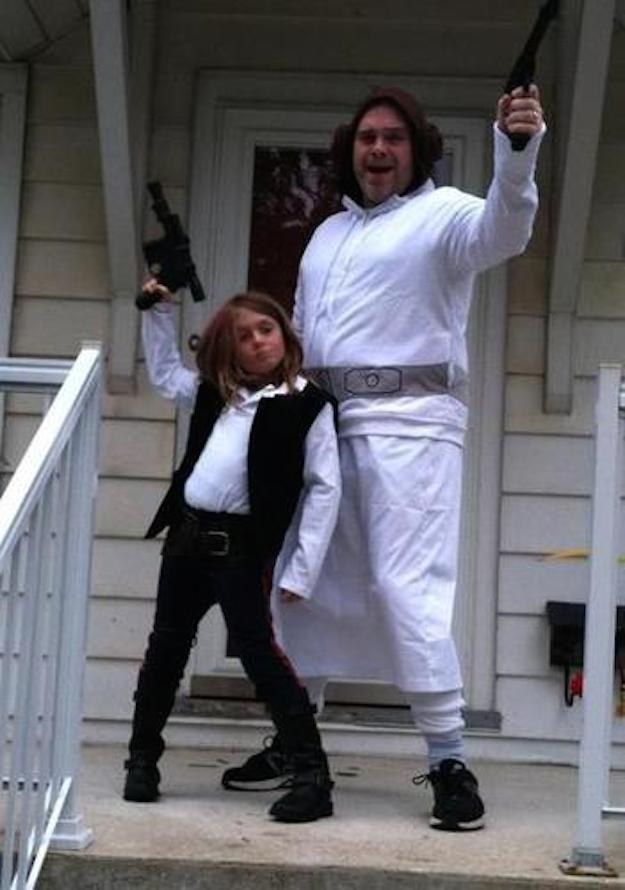 Prepustiti kćeri da bude Han Solo. I biti princeza Leia.