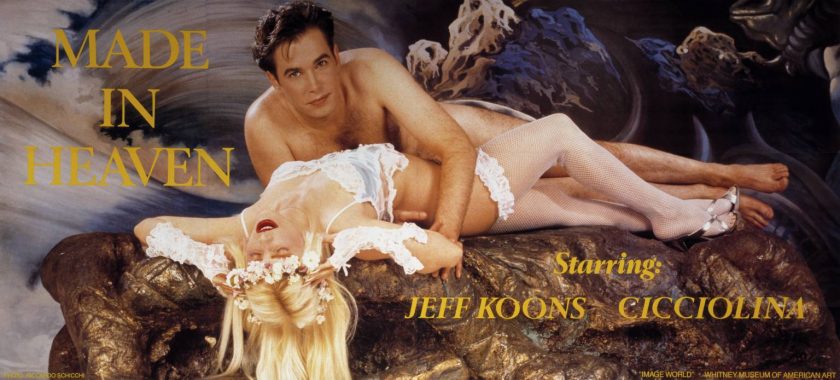 Made in Heaven 1989 Jeff Koons born 1955 ARTIST ROOMS Acquired jointly with the National Galleries of Scotland through The d'Offay Donation with assistance from the National Heritage Memorial Fund and the Art Fund 2008 https://www.tate.org.uk/art/work/AR00080