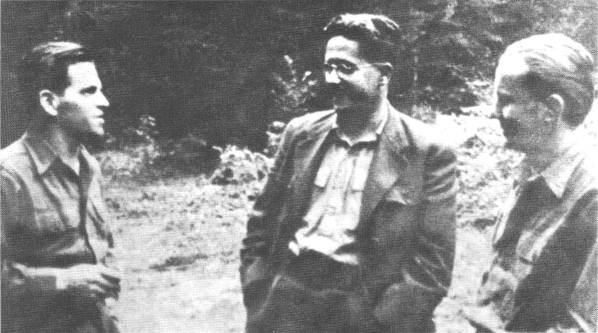 Stane Rožman, Edvard Kardelj i Boris Krajger