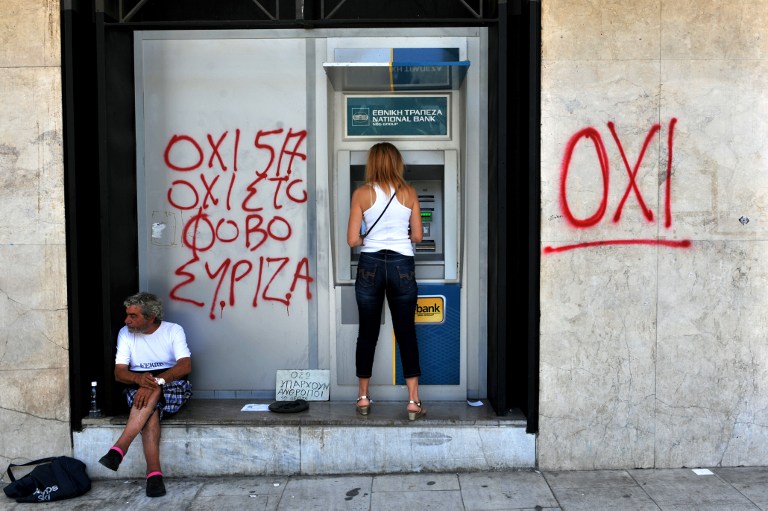 Bankomati u Grčkoj već su gotovo sasvim presušili