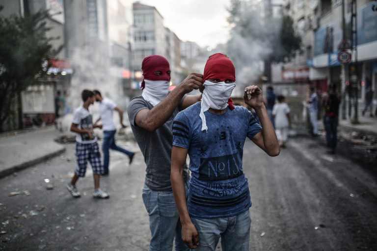 Prosvjedi ljevičara u Istanbulu