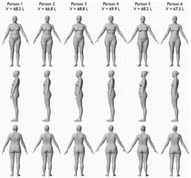Šest tijela jedan BMI