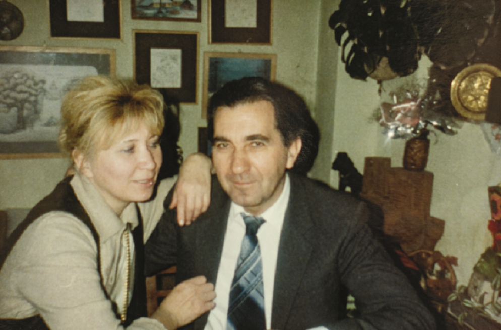 Ljiljana i Ivan krajem osamdesetih