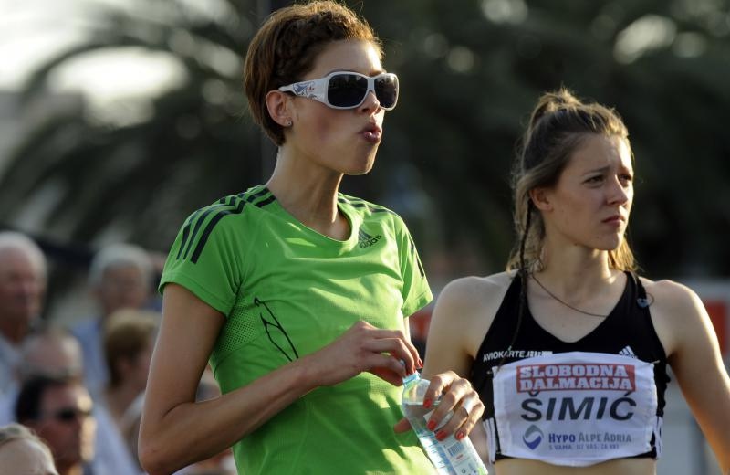 Blanka Vlašić (skok u vis) - IAAF miting (Dijamantna liga) Rim 4.6.2015. - 197 cm; Ana Šimić (skok u vis) - IAAF miting (Dijamantna liga) Rim 4.6.2015. - 194 cm