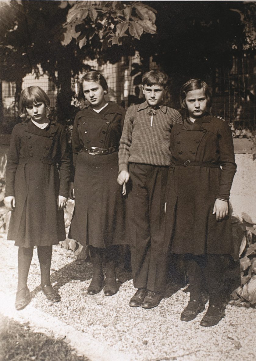 Štamparova djeca: Zora, Ljerka, Boris i Bosiljka