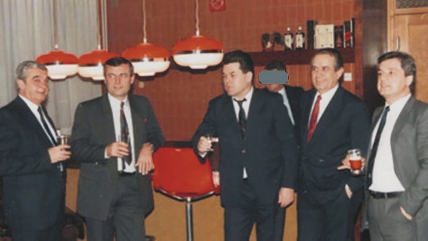 Vrh UDBE snimljen u Beogradu: Đorđević, Perković, Lasić, Čolak i Spasić 