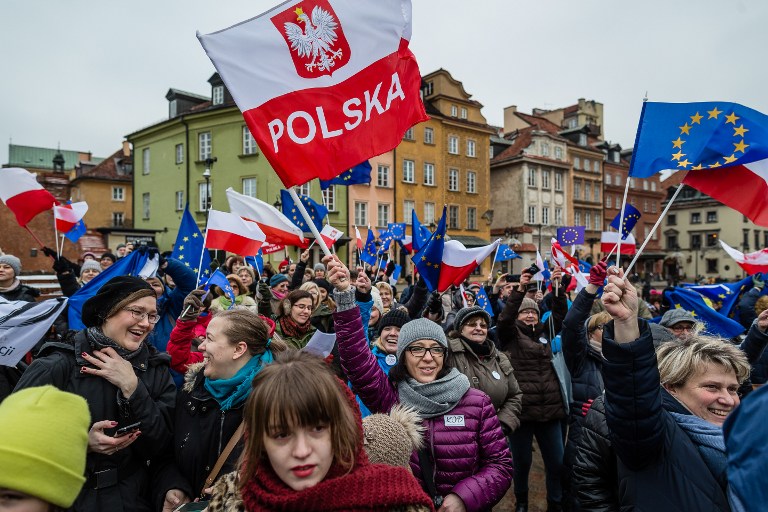 Prosvjedi protiv poljskih vlasti