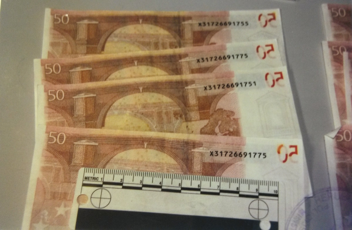 Lažni euri koje je zaplijenila policija