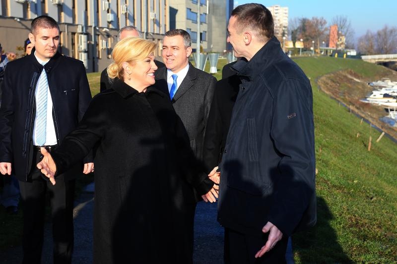 Predsjednica će privremeno boraviti u Vukovaru