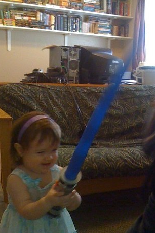 Obožava Star Wars otkad je bila beba