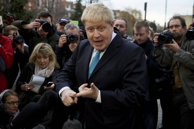 Gradonačelnik Londona Boris Johnson
