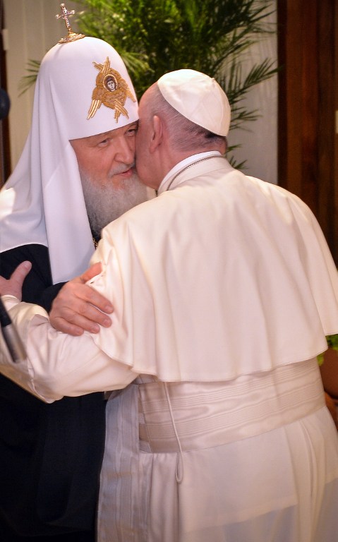 Papa Franjo i patrijarh Kiril na Kubi