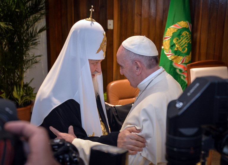 Papa Franjo i patrijarh Kiril na Kubi
