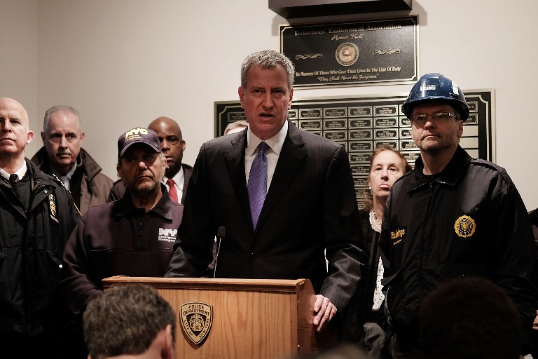 Gradonačelnik New Yorka Bill de Blasio održao je press konferenciju o nesretnom događaju