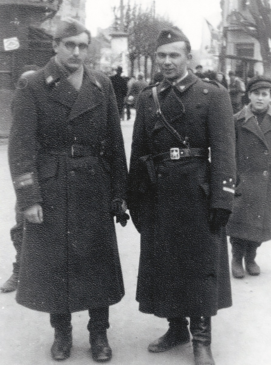 Franjo Tuđman i Joža Horvat 1945. godine