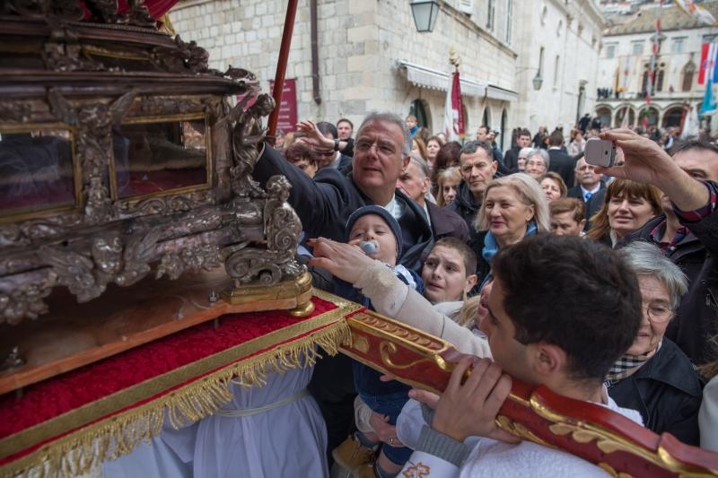 Misnim slavljem, a potom i procesijom Dubrovčani su obilježili 1044. Festu svetog Vlaha, zaštitnika Dubrovnika.