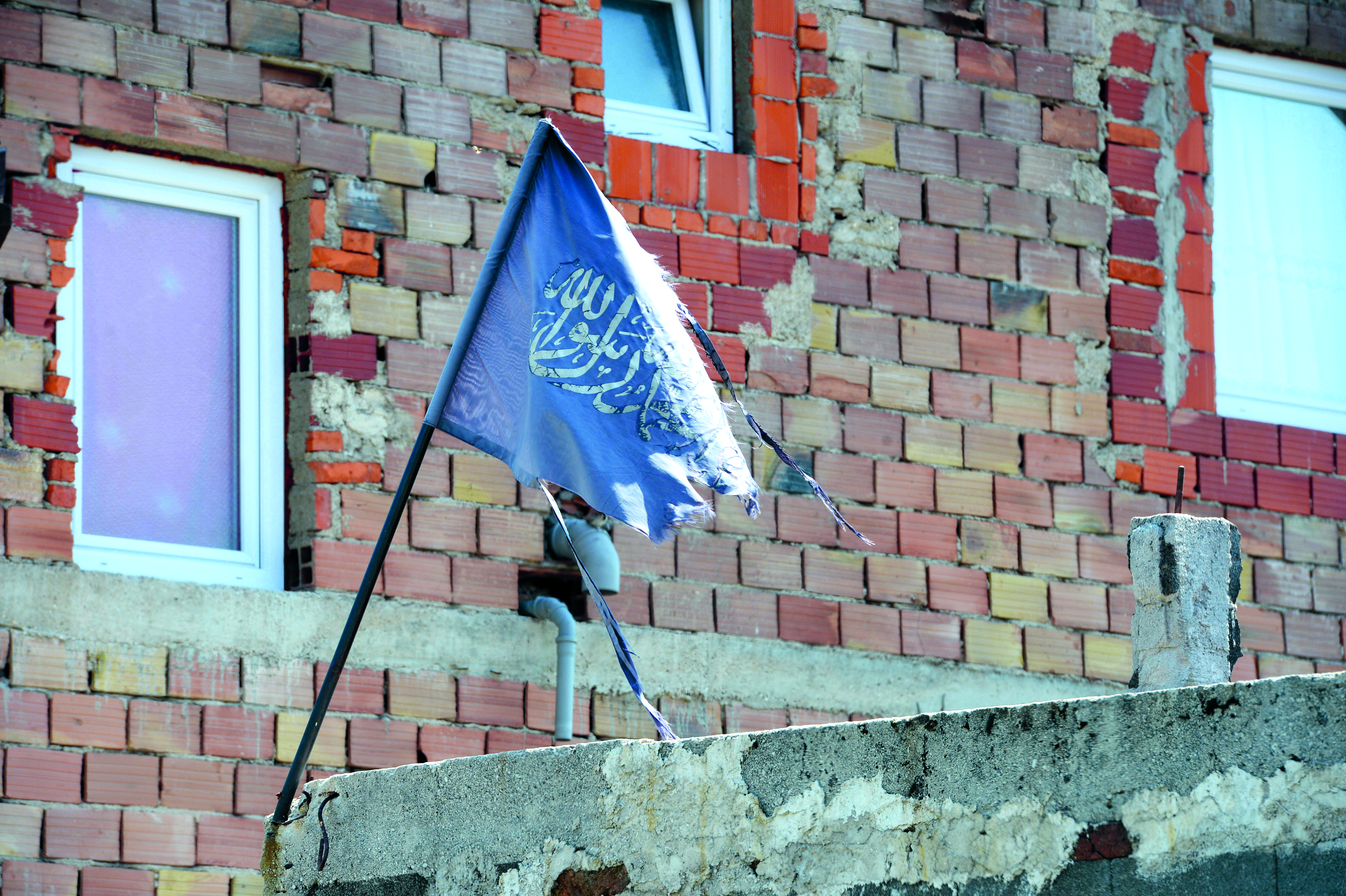 Zastava ISIS-a u Ošvama u BiH
