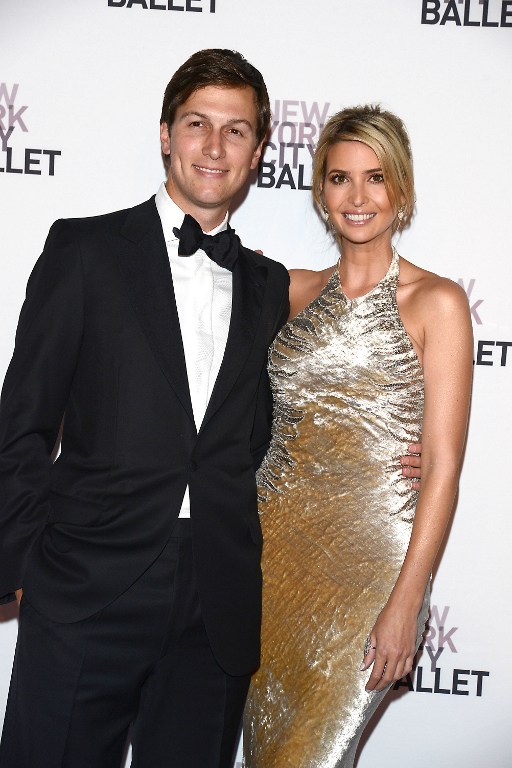 Ivanka Trump and husband Jared Kushner attend the New York City Ballet's 3rd Annual Fall Fashion Gala on September 23, 2014 at David Koch Theatre in Lincoln Center in New York City. photo by Robin Platzer/Twin Images/Photoshot