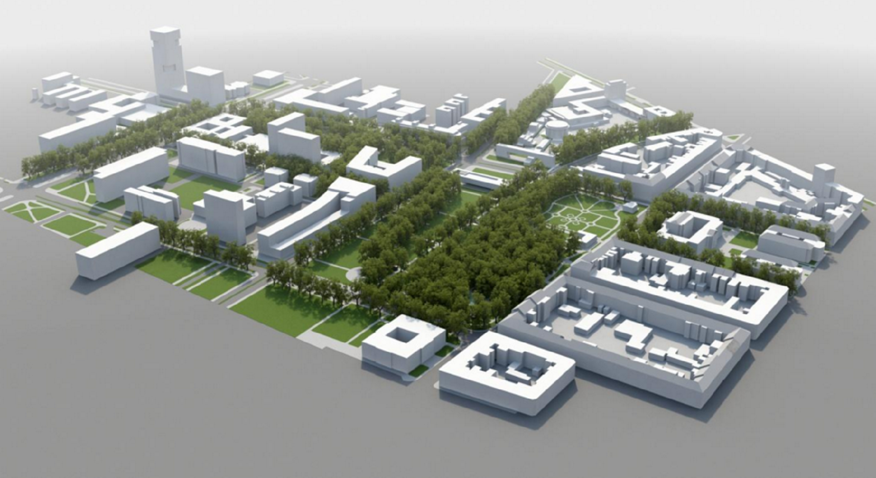 FER-Integrirani grad II.-Urbanističko arhitektonska analiza dijela prostora Sveučilišne aleje s analizom kompleksa FER-a, 2013.