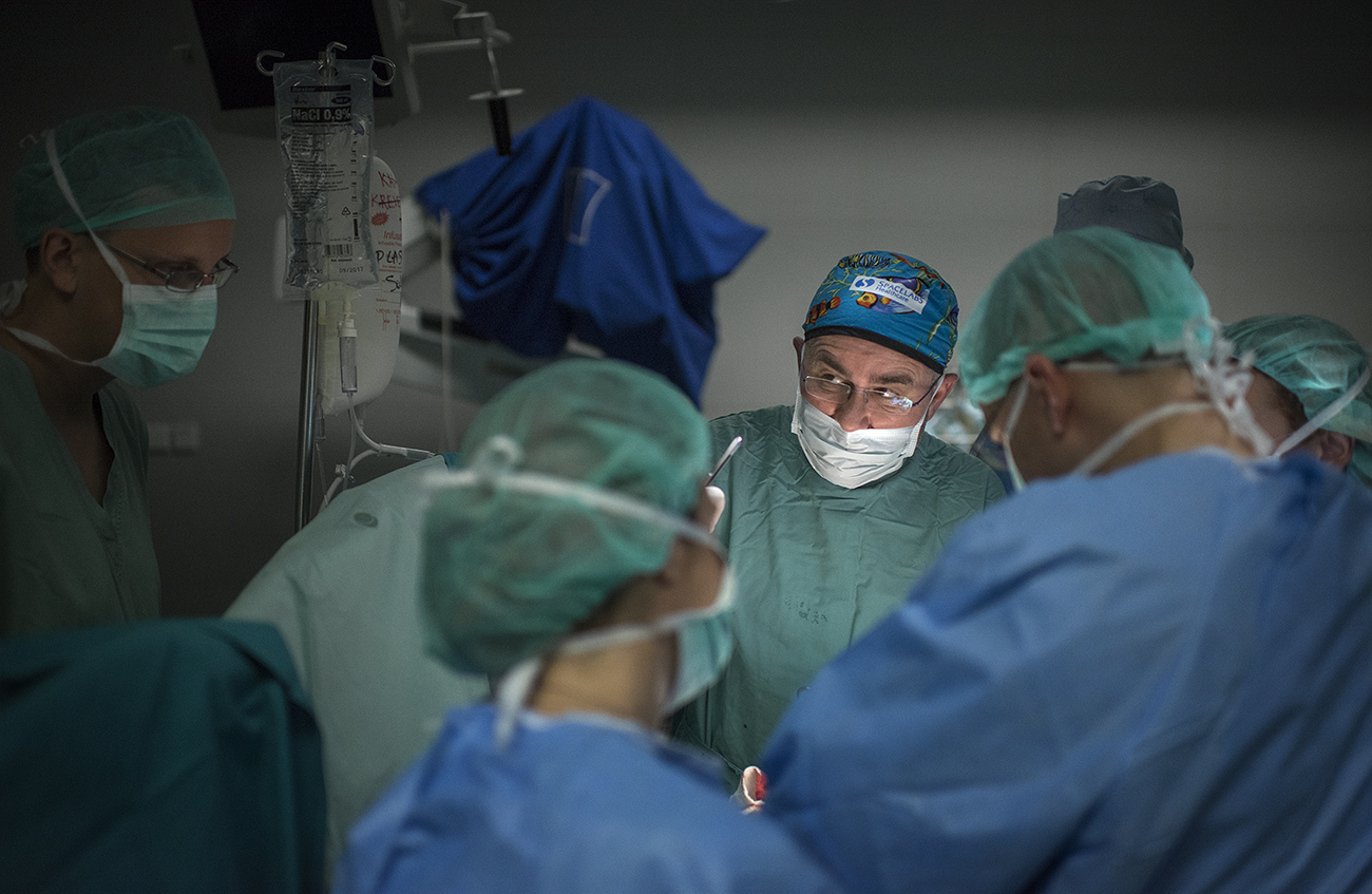 Kadar iz prve, operacije jetre, prof. dr. sc. Davor Mijatović vodio je cijeli tim 