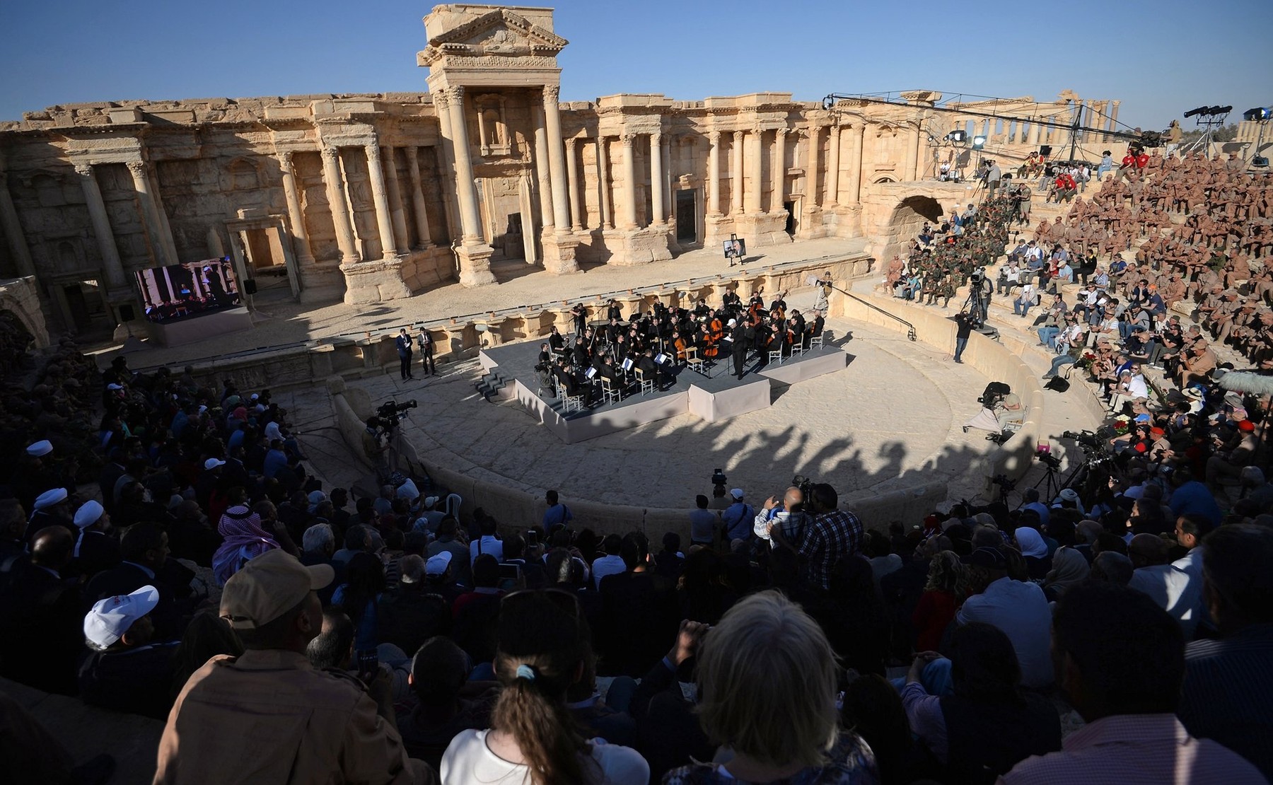 Koncert u amfiteatru u Palmiri