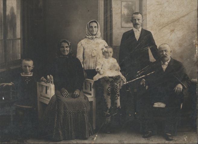 Stjepan Kolb s obitelji 1938. godine