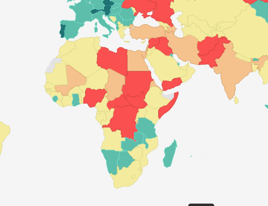Jemen, Libija, Sirija i još neke od najnesigurnijih zemalja