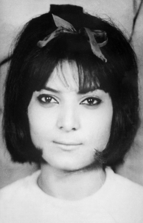 Picture dated from the 60s of Palestinian terrorist Leila Khaled who have been captured, 30 September 1970, in her attempt to seize an El Al plane over the Thames Estuary. She was released with six others terrorists picked up in Germany and Swiss on the way to Beirut in accordance with the deal worked out with the Popular Front for the Liberation of Palestine who demanded their release in exchange for the freeing of the hostages taken in the mass hijack, in Cairo and in Jordan.