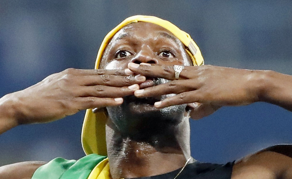 Olympics: Bolt wins 3rd consecutive 100m gold