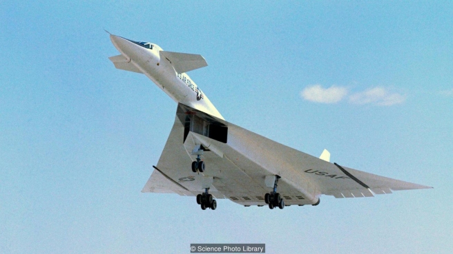 Avion XB-70 letio je brzinom trostruko većom od brzine zvuka