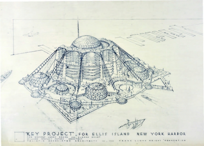 a-sketch-from-frank-lloyd-wrights-1959-key-project-a-93-million-proposal-for-apartments-and-facilities-including-a-planetarium-and-yacht-basin-on-ellis-island