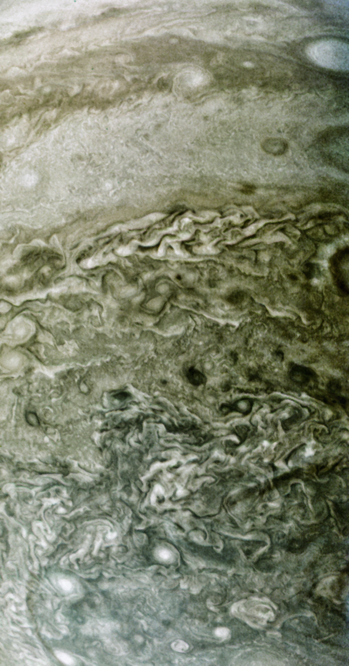 Jupiterov Sjeverni pol izbliza