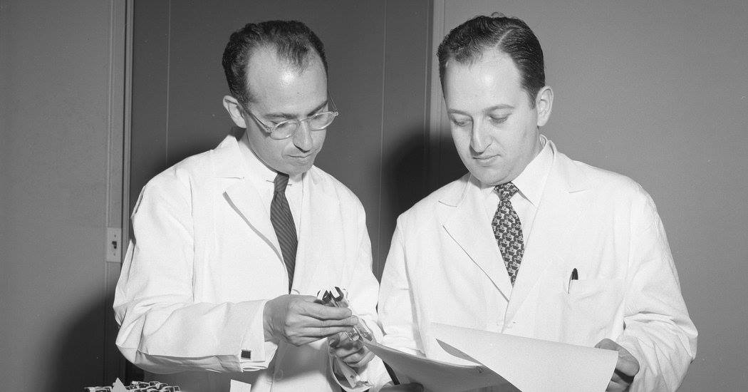 Jonas Salk i Julius Youngner