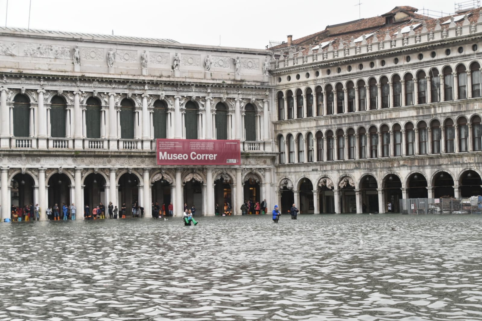 Poplavljen je i muzej Correr na trgu sv. Marka