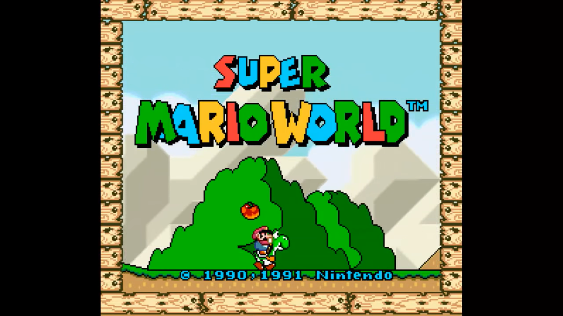 Super Mario World izdan je za Nintendovu novu konzolu SNES krajem 1990. godine, a znakovit je po tome što se u njemu po prvi puta pojavio Yoshi. Igra broji 72 nivoa, od kojih većina ima samo jedan izlaz, dok su prvi put u neke nivoe uvedeni i dodatni, tajni izlazi. Mario je dobio mogućnost skoka s okretom, a vraćena je i super gljiva.