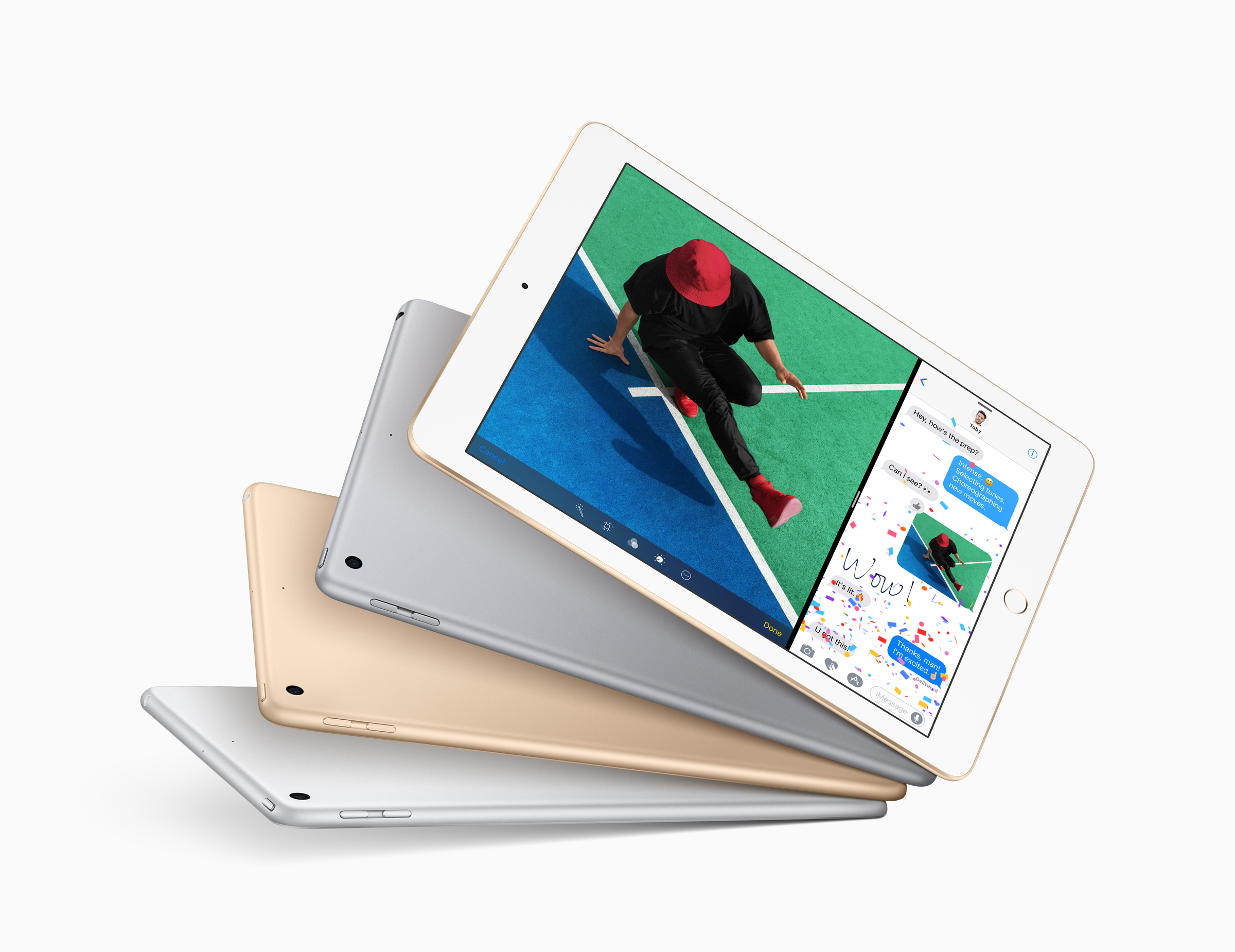iPad pete generacije, 32 GB, Wi-Fi + Cellular, snižen sa 4198,95 kuna na 2099,48 kune
<br>
<br>
Premda se radi iPadu prošle generacije, dakle modelu iz 2017. godine, i dalje se radi o sasvim solidnom i brzom tabletnom računalu. Ustvari, ako želite tablet, zbog iznimno slabe konkurencije, iPad je ustvari i jedina realna opcija. Prošlogodišnji procesor je i dalje snažan, te dovoljan za sve zadaće, a dobra karakteristika ovog sniženog modela je i mogućnost povezivanja s mobilnim internetom.
<br>
<br>
Dostupne su u ponudi <a href="https://www.hgshop.hr/tablet-apple-ipad-9-7-wi-fi-cellular-32gb-silver-5-generacija-mp1l2hc-a/proizvod/220009"><b>HG Spota</b></a>