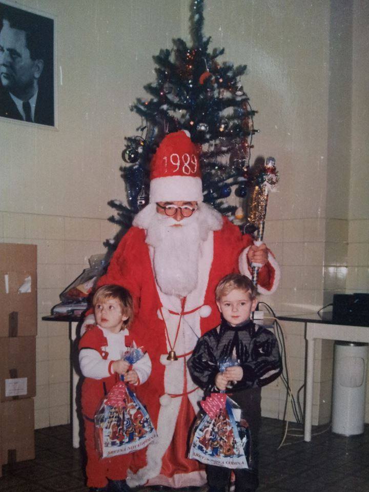 Možda najzabavniji Djed Mraz ikad, 1989. godina.