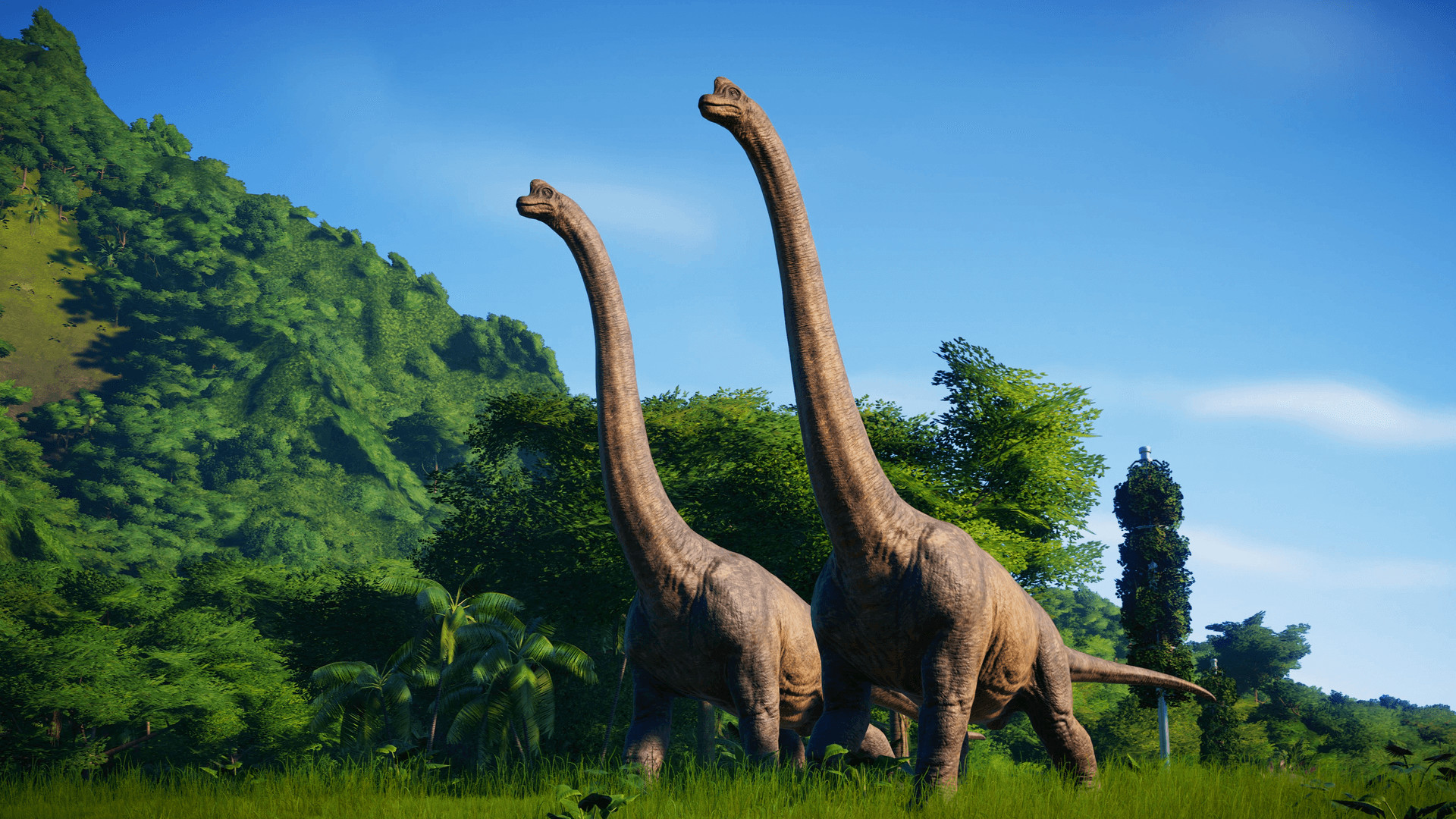 <b>Jurassic World Evolution</b>
<br>
<br>
S ovom igrom se možete postaviti u središte Jurassic franšize i izgraditi svoj vlastiti Jurski park. Kreirate vlastite dinosaure, koji mogu razmišljati, osjećati i reagirati na stvari u svojoj okolini. Ali pazite, dinosauri mogu i pobjeći iz vašeg parka, što vjerojatno nije scenarij koji biste htjeli.
<br>
<br>
Jurassic World Evolution je snižen 75 posto, sa <a href="https://store.steampowered.com/app/648350/Jurassic_World_Evolution/"><b><u>54,99 eura na 13,74 eura</u></b></a>.