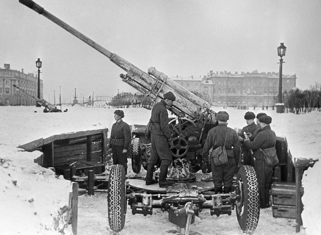 Sovjetska protuzračna obrana u Lenjingradu, ožujak 1942. 