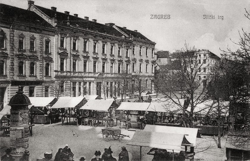 Britanski (tada Ilički) trg 1895. godine