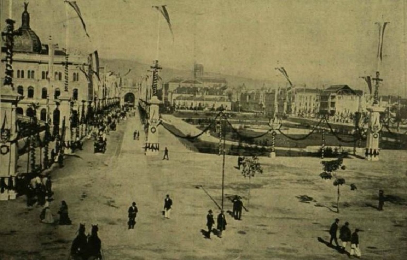 Trg kralja Tomislava 1895. godine