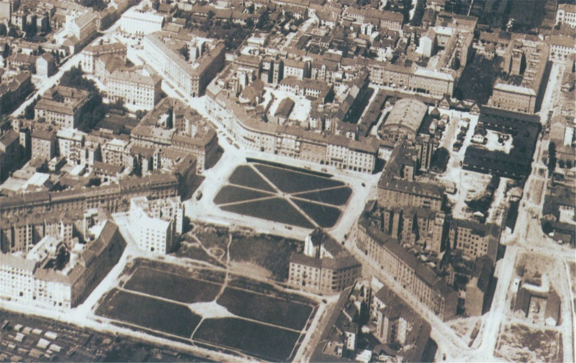 Trg žrtava fašizma (tada Trg Petra I. osloboditelja) 1930. godine